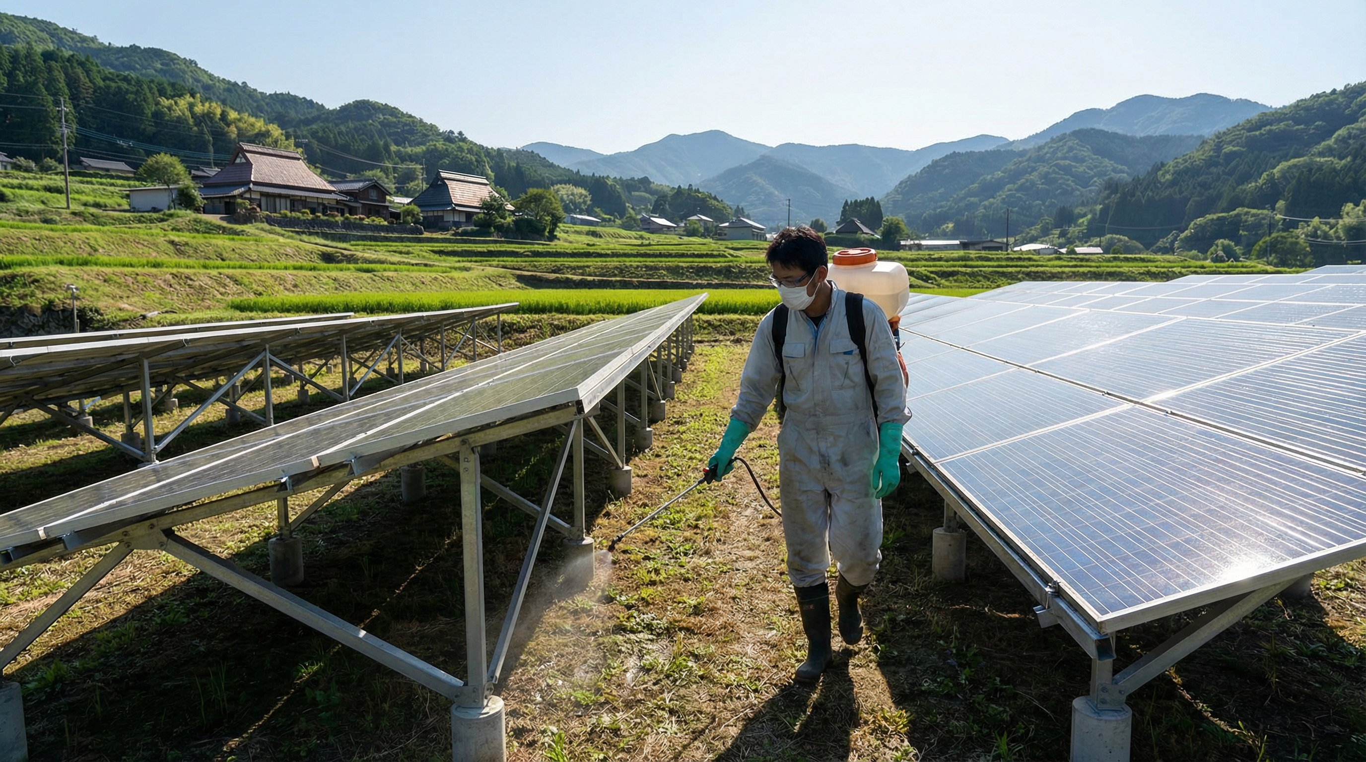 効果的な除草剤散布